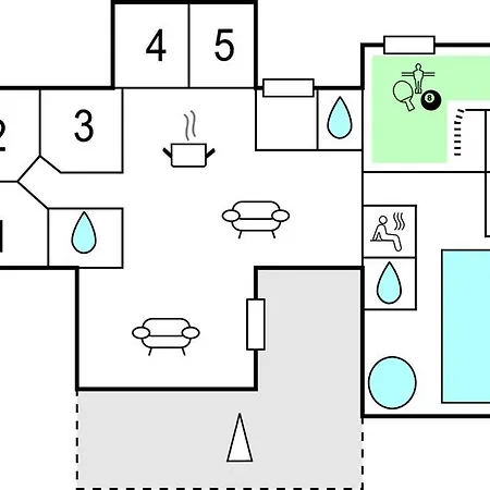 Σπίτι διακοπών Saeby 2 *